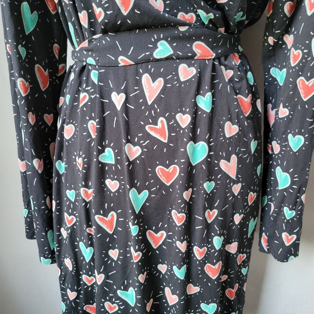 MeUndies Heart‎ to Heart Robe M L - Picture 12 of 14